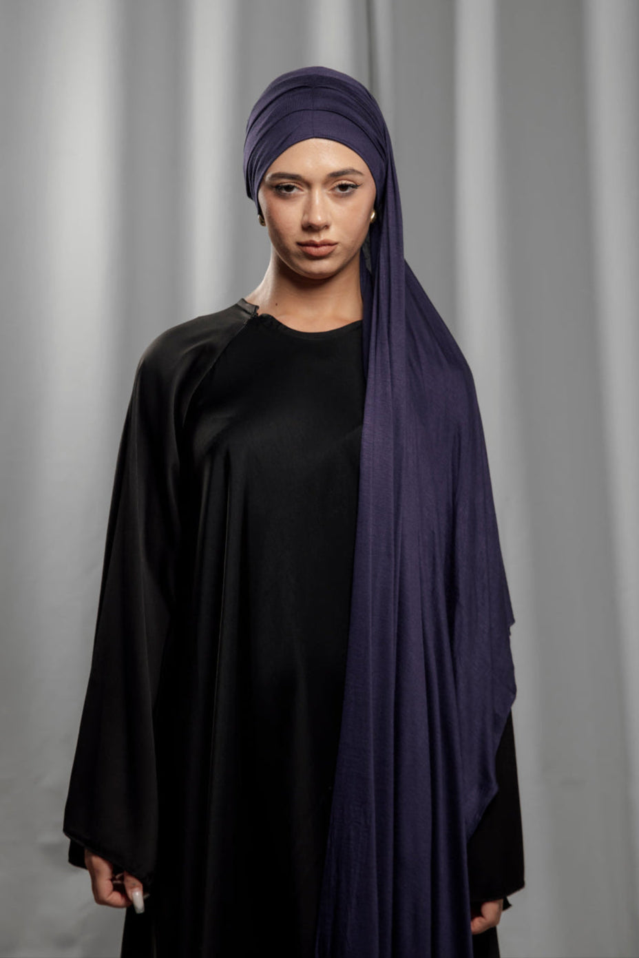 Pre-Tied Hijab -   Midnight Blue