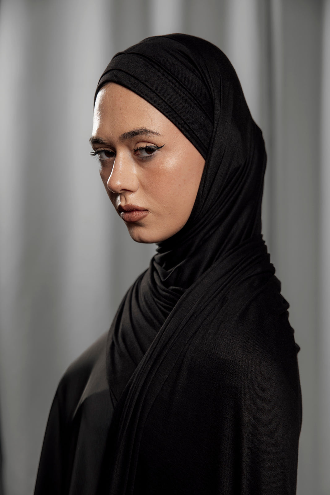 Pre-Tied Hijab - Black