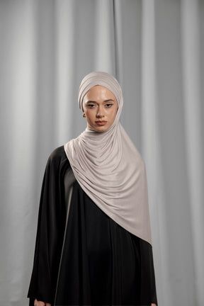 Pre-Tied Hijab - Soft Beige