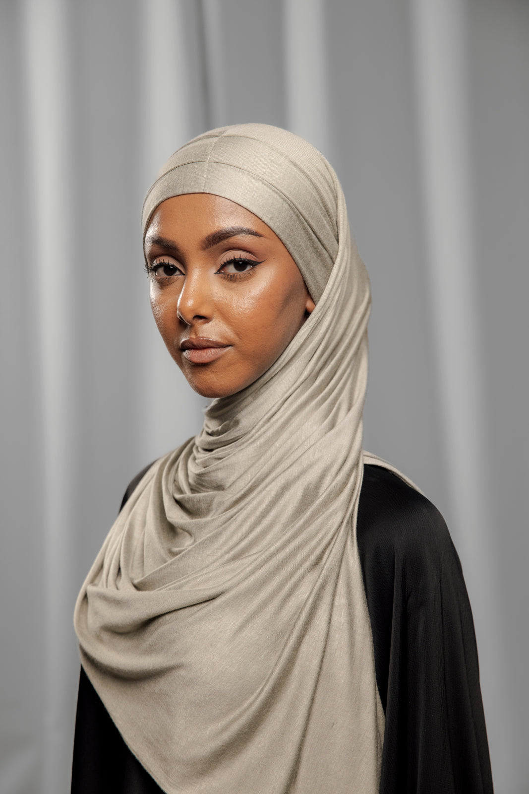 Pre-Tied Hijab - Sand Beige