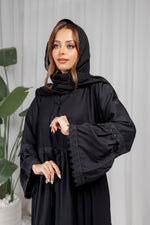 Bild in den Galerie-Viewer laden, Azura Abaya - Schwarz
