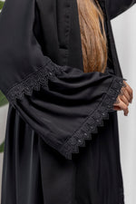Bild in den Galerie-Viewer laden, Azura Abaya - Schwarz
