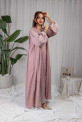 Bliss Abaya - Pink