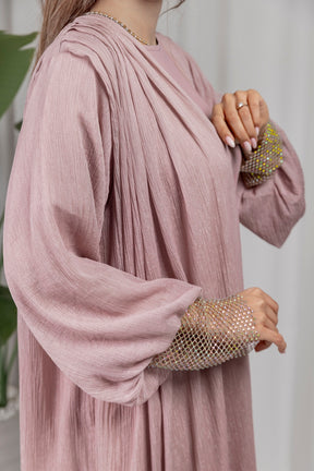 Bliss Abaya - Pink