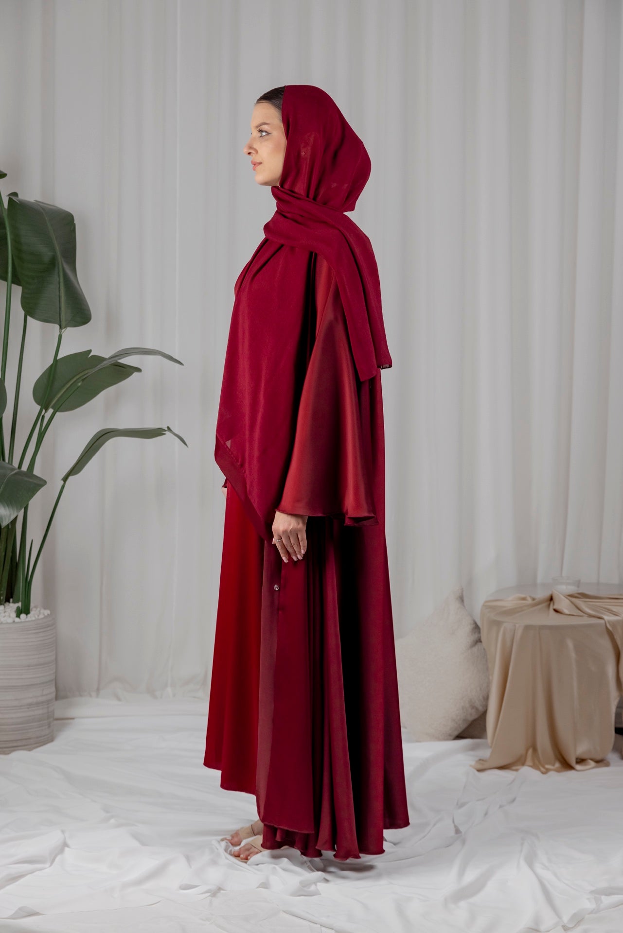 Raina Abaya - Red