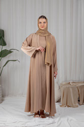 Raina Abaya - Beige