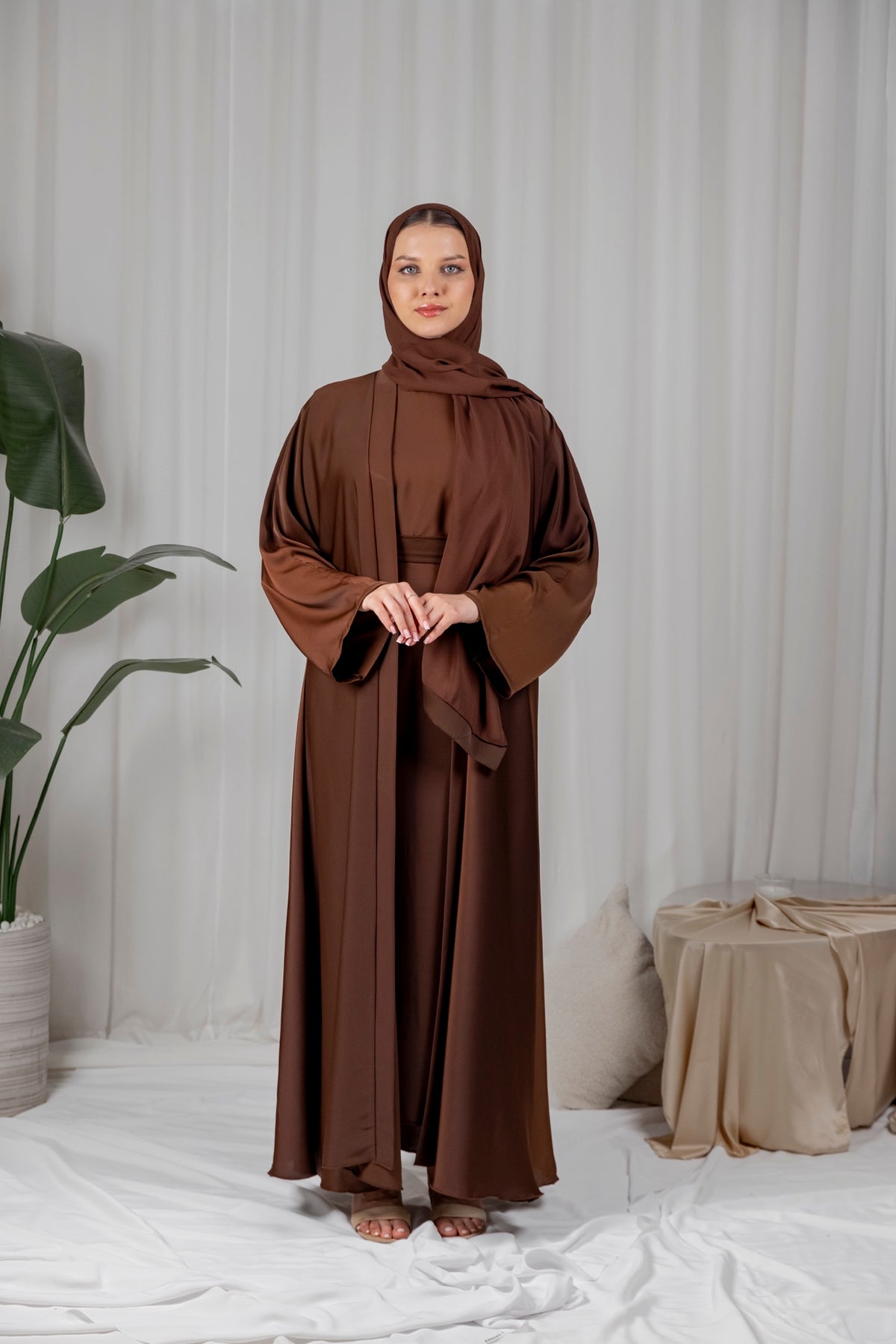 Raina Abaya - Brown