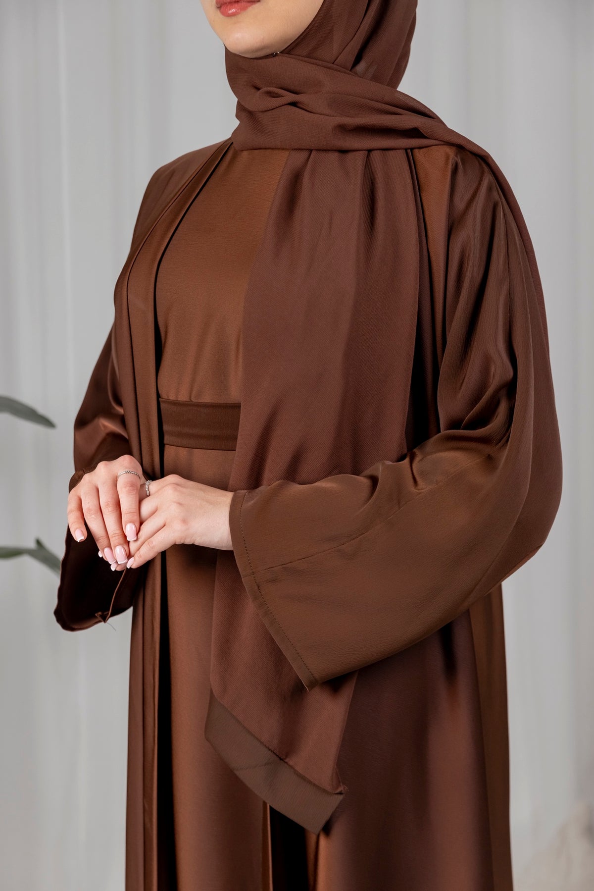 Raina Abaya - Brown