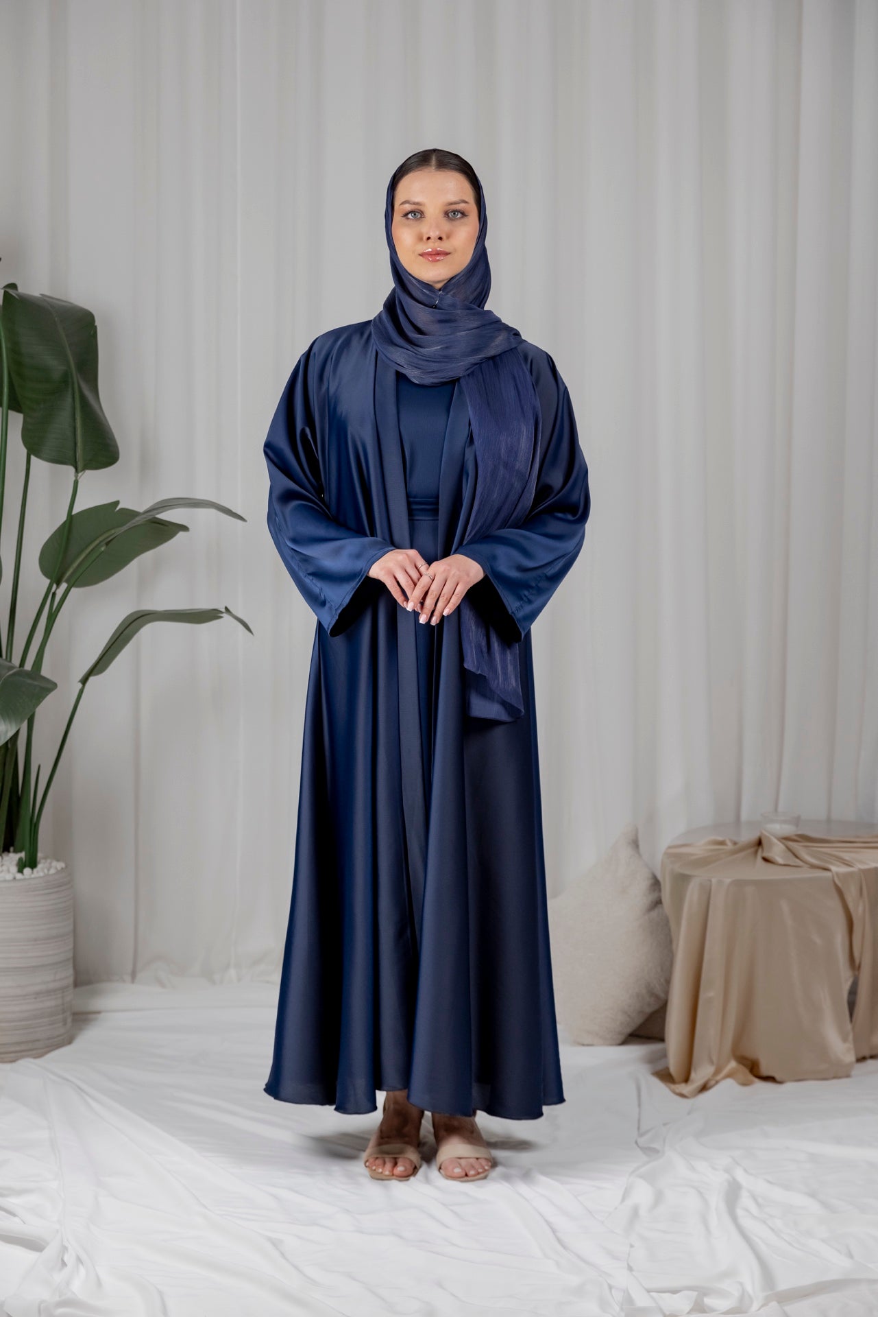 Raina Abaya - Dark Blue