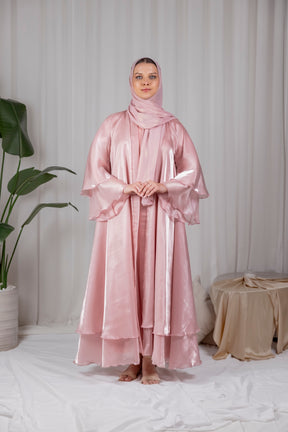 Dreamy Abaya - Rose Pink