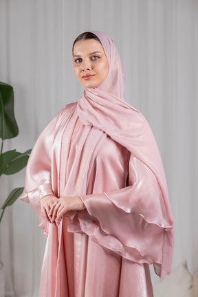 Dreamy Abaya - Rose Pink