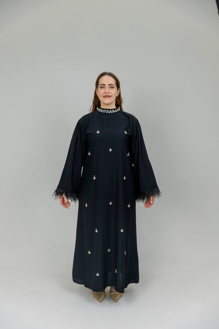 Wunder-Abaya | Schwarz