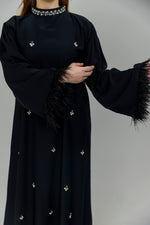 Bild in den Galerie-Viewer laden, Wunder-Abaya | Schwarz
