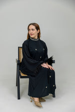 Bild in den Galerie-Viewer laden, Wunder-Abaya | Schwarz
