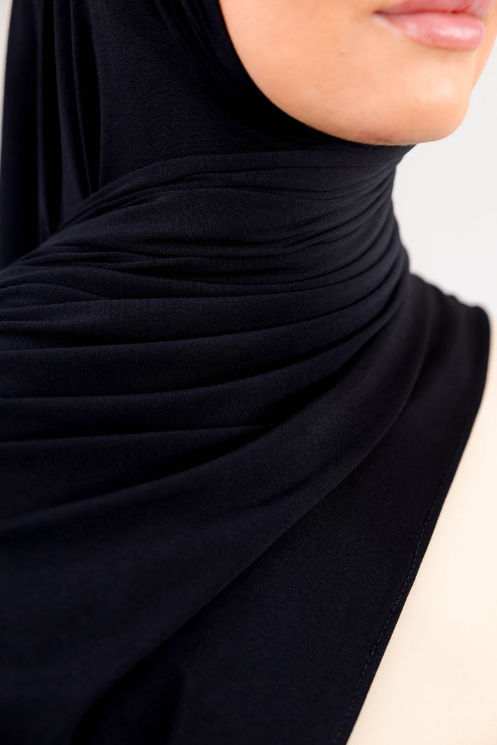 VELA JERSEY | SCHWARZ