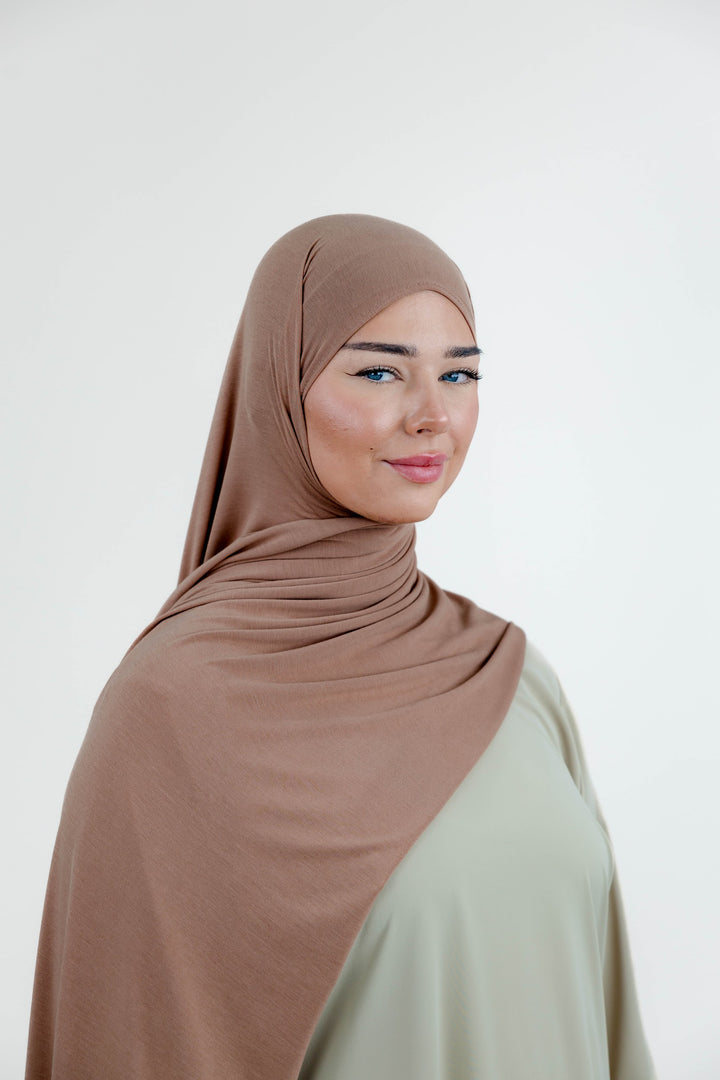 Vela Jersey | Nude Caramel