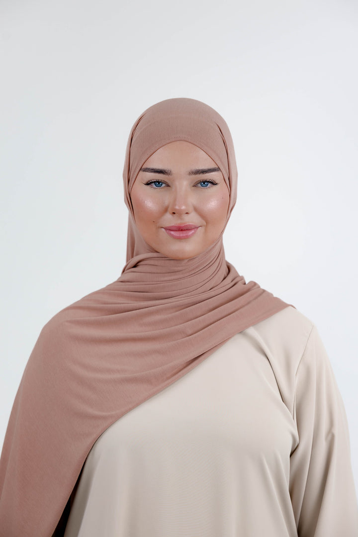 Vela Jersey | Nude Caramel